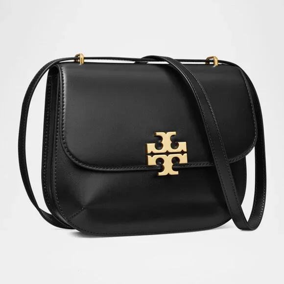 Tory Burch Eleanor Leather Slim Saddle Bag - Picture 5 of 11